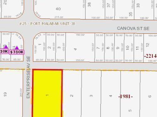 SE Port Malabar 40 Lot 1 Blk Street NE, Palm Bay, FL 32905
