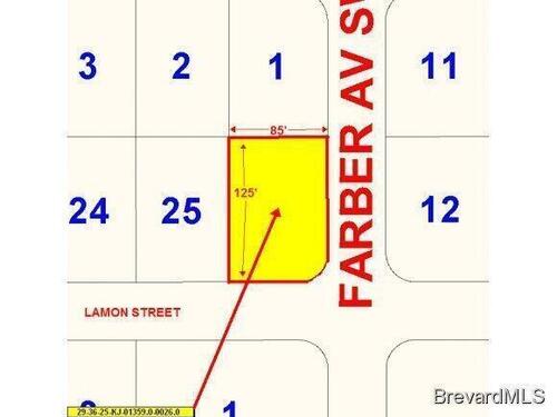 501 Lamon St & Farber Ave, Palm Bay, FL 32908