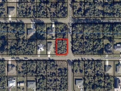 501 Lambright  (Corner Lake Port) Street SW, Palm Bay, FL 32908