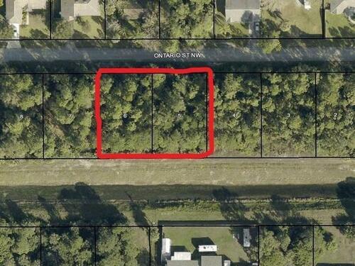 750&764 Ontario (2 Lots) Street NW, Palm Bay, FL 32907