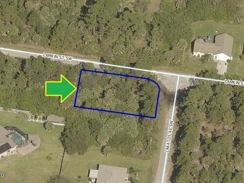 2728 Corner Lot On Lakatos & Lamkin Avenue SW, Palm Bay, FL 32908