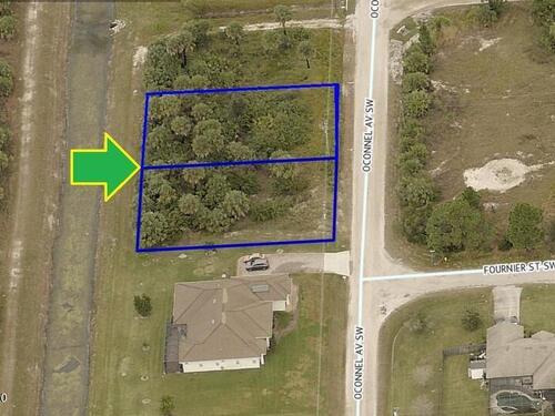 2170-2180 2 Lots On O'Connel Avenue SW, Palm Bay, FL 32908