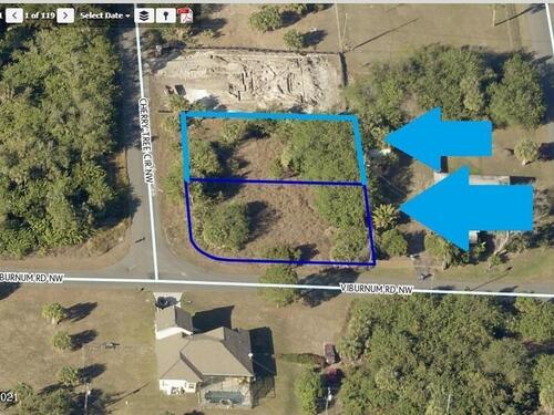 301 & 303 2 Lots On Cherry Tree Circle NW, Palm Bay, FL 32907