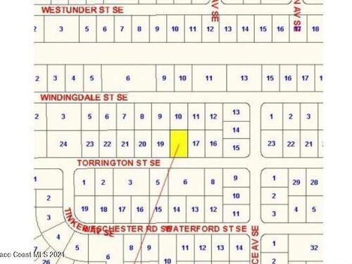 1173 SE Torrington Street SE, Palm Bay, FL 32909