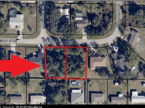 250-264 2 Adjacent Lots On Cameron Street SE, Palm Bay, FL 32909