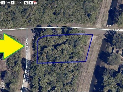 2501 Corner Lot On Valentine Avenue SW, Palm Bay, FL 32908